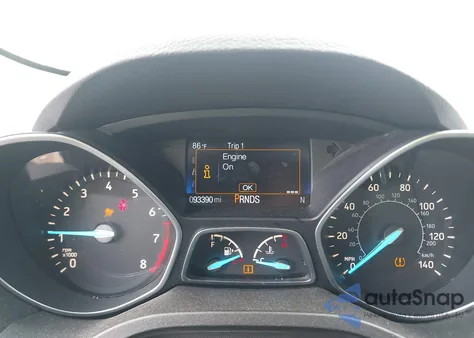 2017 Ford Escape S из США, поврежденный, VIN 1FMCU0F76HUC34195